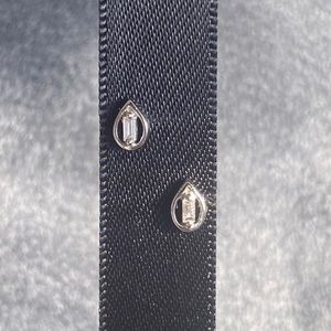 Dana Rebecca diamond stud teardrop earrings